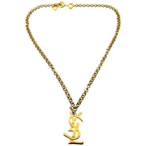 ysl necklace.